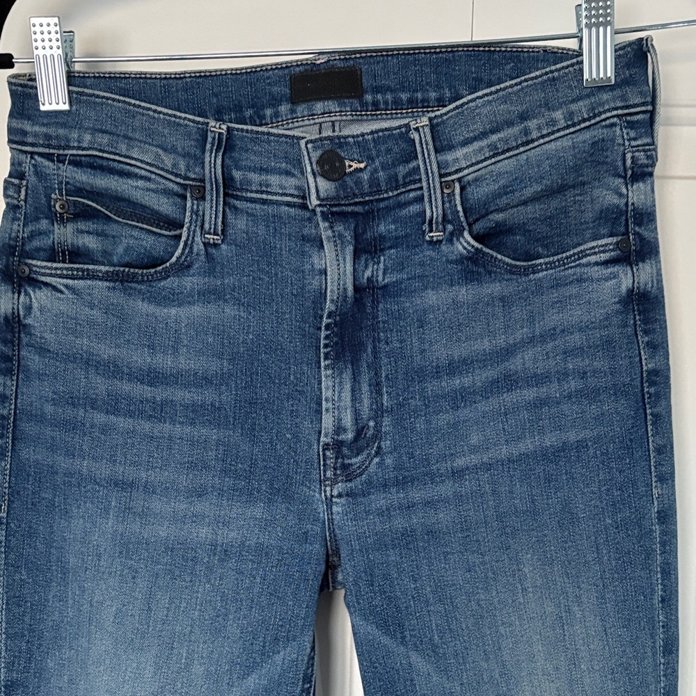 MOTHER the mid rise dazzler ankle jeans - we the animals EUC - Picture 6 of 10
